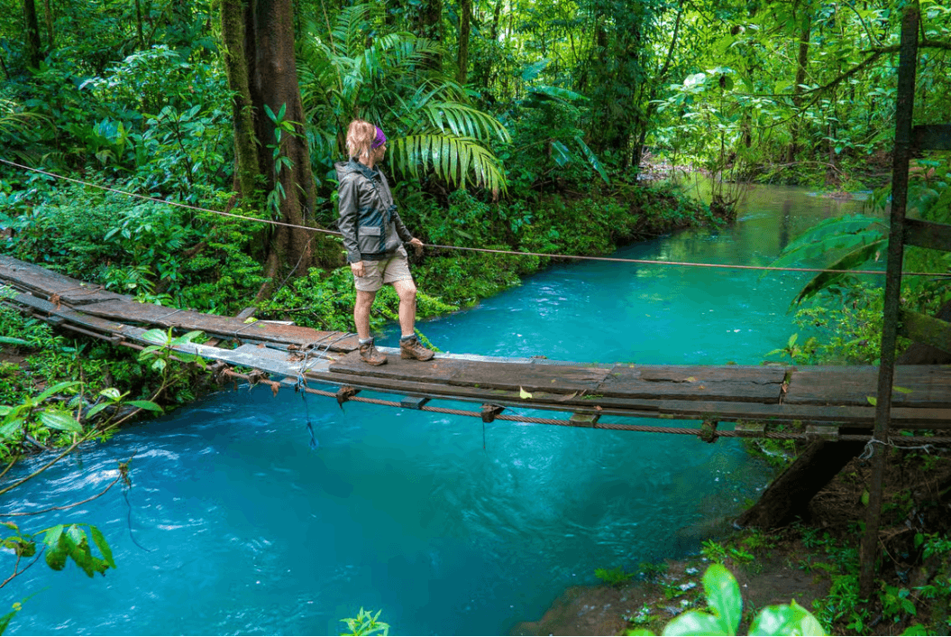 From La Fortuna: Rio Celeste Full-Day Tour — Guided tour and outdoor activity